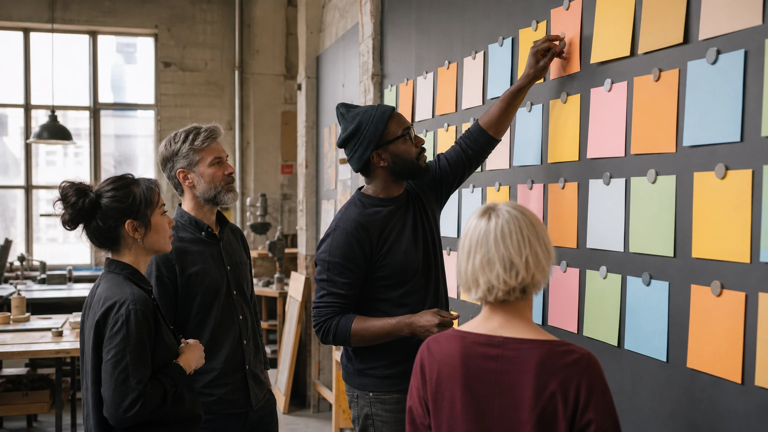 Workplace situation related to how to structure decisions in a small business